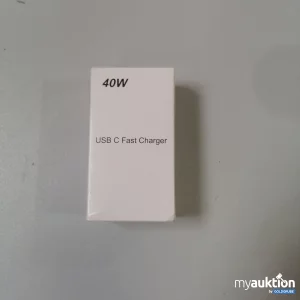 Artikel Nr. 771098: USB C Fast Charger 40W