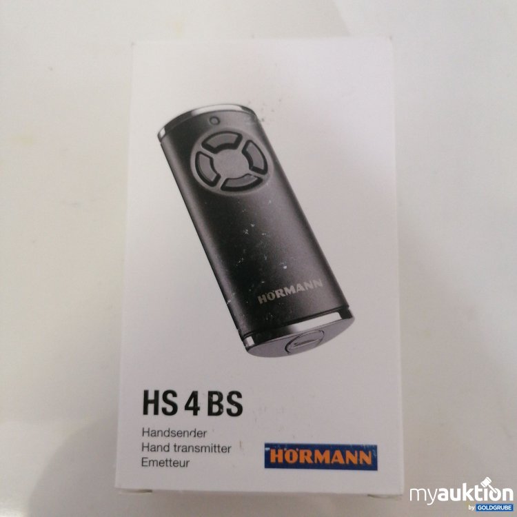 Artikel Nr. 759099: Hörmann HS 4BS Handsender 