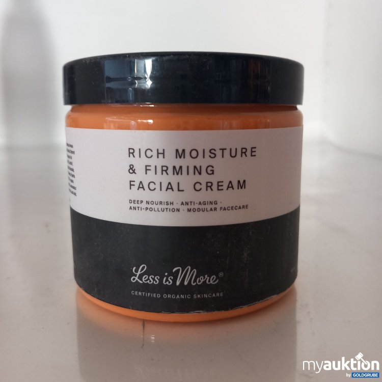 Artikel Nr. 763099: Less is more Rich Moisture & Firming Facial Cream 