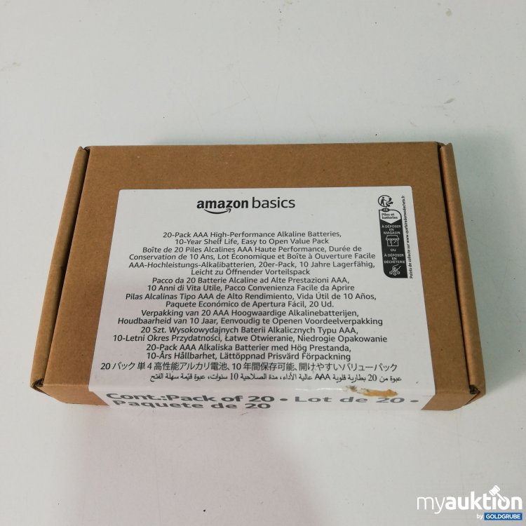 Artikel Nr. 785099: Amazon Basics AAA 20 Stück 