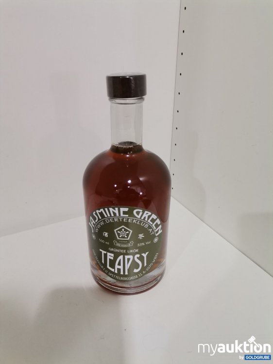 Artikel Nr. 777100: Teapsy jasmine green Grüntee Likör 500ml 