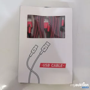 Auktion Aviwis Micro USB Cabel  3stk