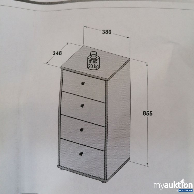 Artikel Nr. 767101: Kommode T2KK211-D78