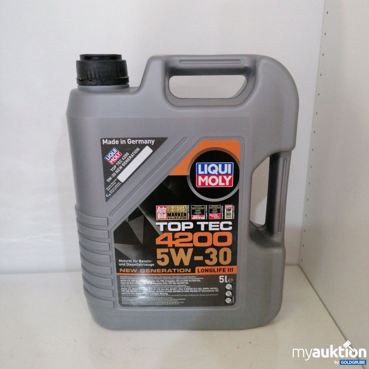 Artikel Nr. 744102: Liqui Moly Top Tec 4200 5W-30 Longlife 5L