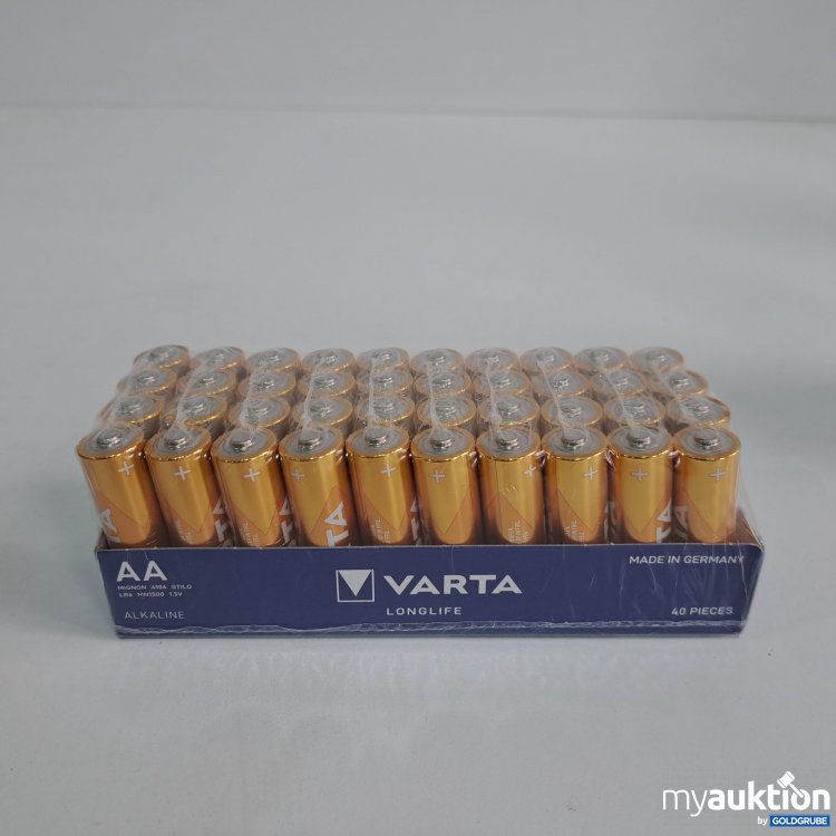 Artikel Nr. 795102: Varta Longlife AA Batterien 40Stk 