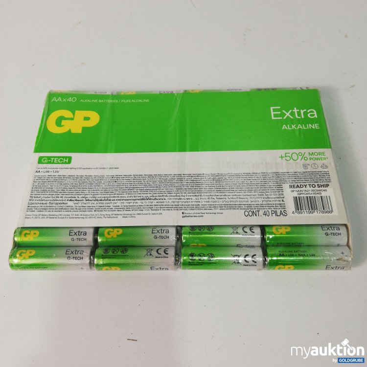 Artikel Nr. 785103: GP Extra Alkaline AA 40 Stück 