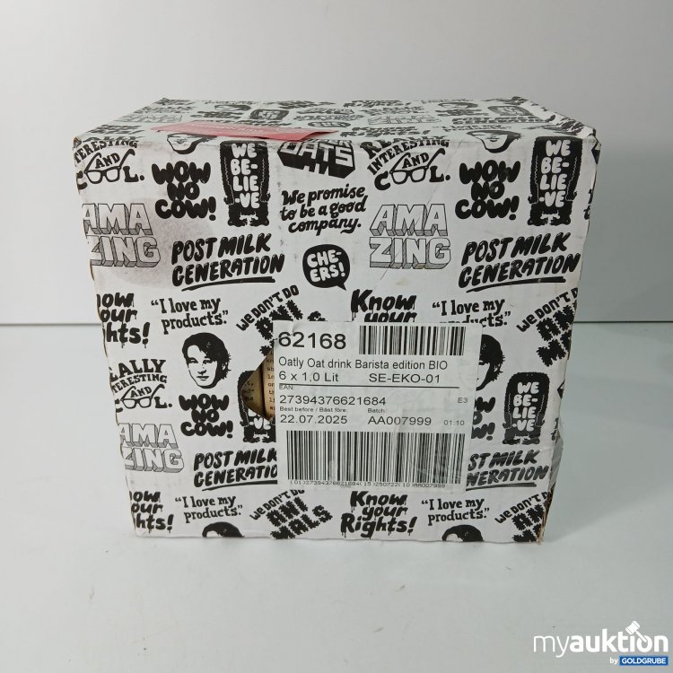 Artikel Nr. 800103: Oatly Oat Drink Barista Edition Bio 6x1l