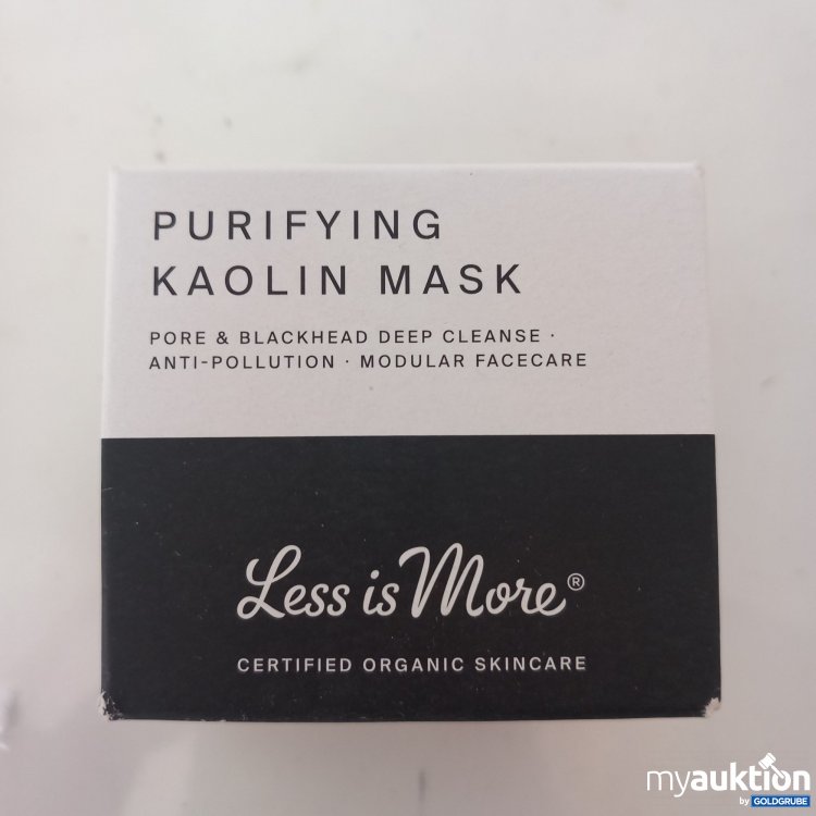 Artikel Nr. 763105: Less is more Purifying Kaolin Mask