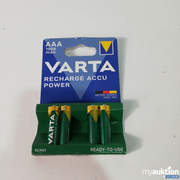 Artikel Nr. 785105: Varta Rechargeable Accu Power AAA 4 Stück 