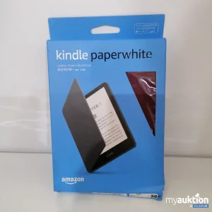 Auktion Amazon Kindle Paperwithe Leather Cover