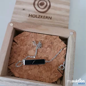 Auktion Holzkern Armband 