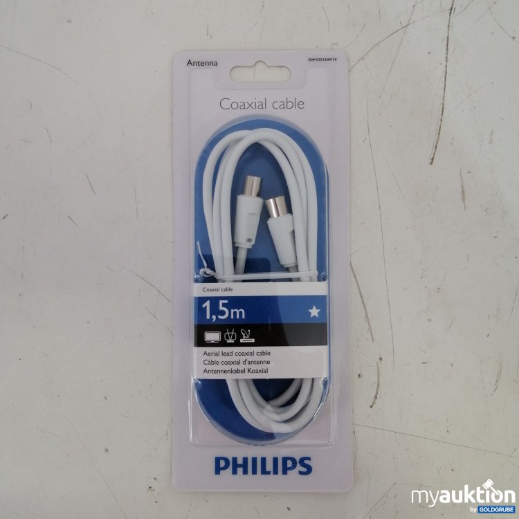 Artikel Nr. 425106: Antenna Philips Coaxial Cable 1,5m 