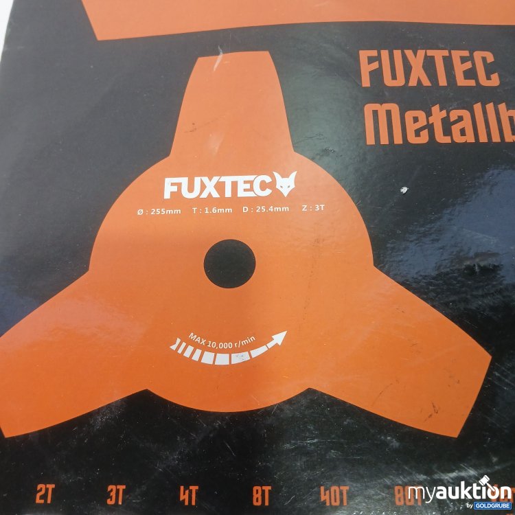 Artikel Nr. 520107: Fuxtec Metallblatt 3T