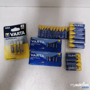 Auktion Varta Diverse Batterien 