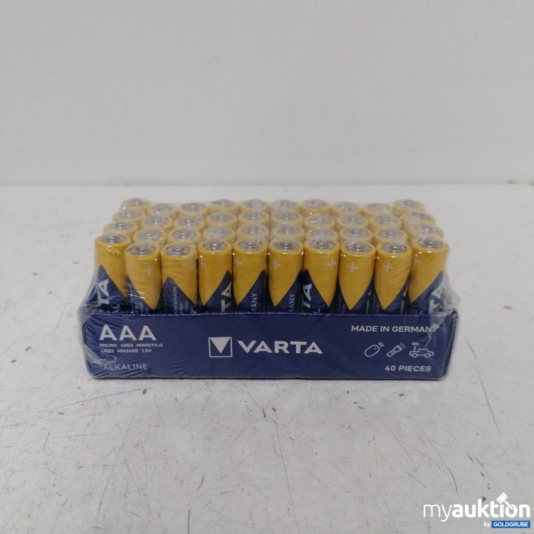 Artikel Nr. 737110: Varta AAA Batterien 40stk 