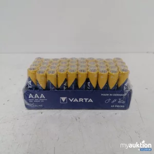 Auktion Varta AAA Batterien 40stk 