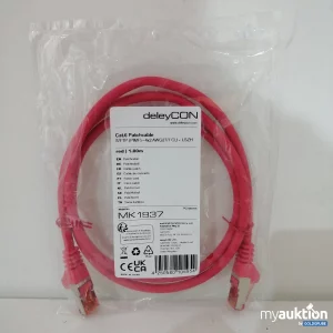 Artikel Nr. 758110: DELEYCON Cat6 Patchkabel 1M rot