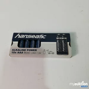 Auktion Hanseatic AAA Alkaline Power 10 Stück 