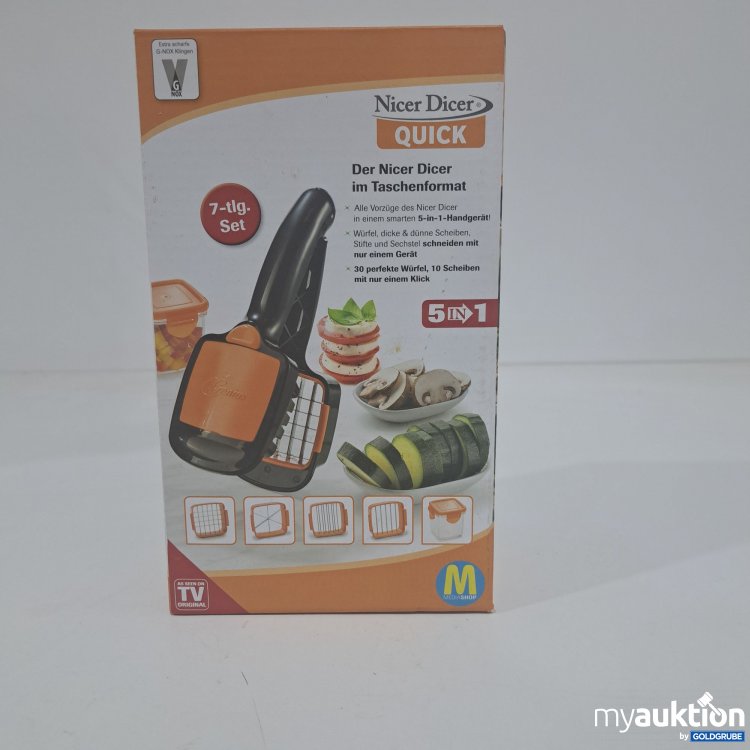 Artikel Nr. 797111: Mediashop Nicer Dicer Quick 5in1 7tlg 