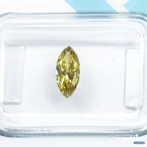 Auktion Diamant Gelb 0,58ct