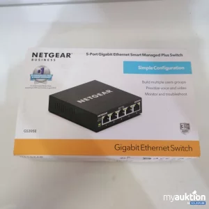 Artikel Nr. 759113: Netgear 5-Port Gigabit Ethernet Smart Managed Plus Switch