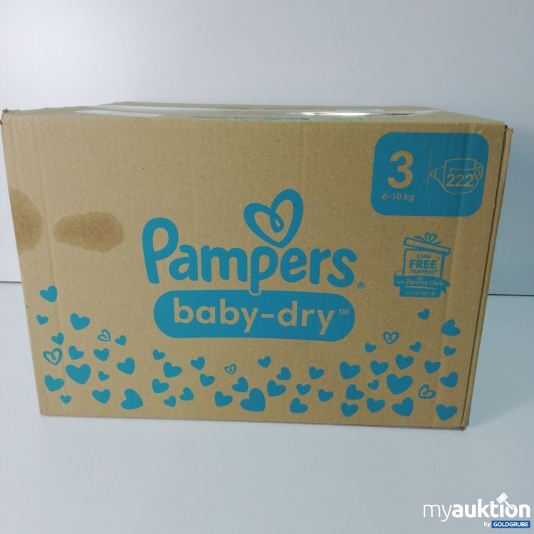 Artikel Nr. 783114: Pampers Baby Dry Windeln 3(6-10kg) 222 Stück 