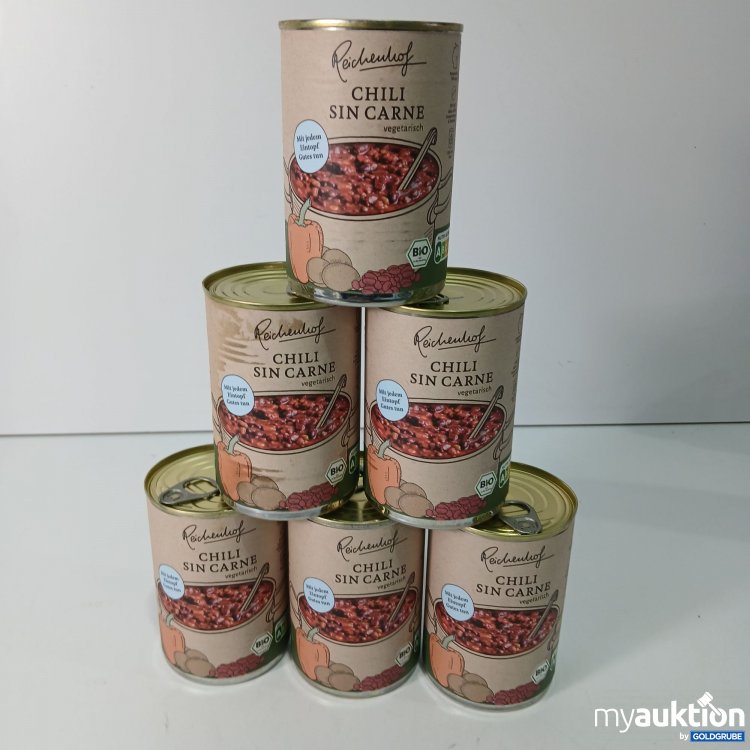 Artikel Nr. 800114: Reichenhof Chili Sin Carne 6x400g