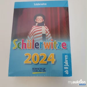 Auktion Schülerwitze 2024 Buch