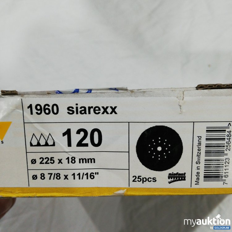 Artikel Nr. 511115: Siarexx 1960 120 Rundschleifpapier 