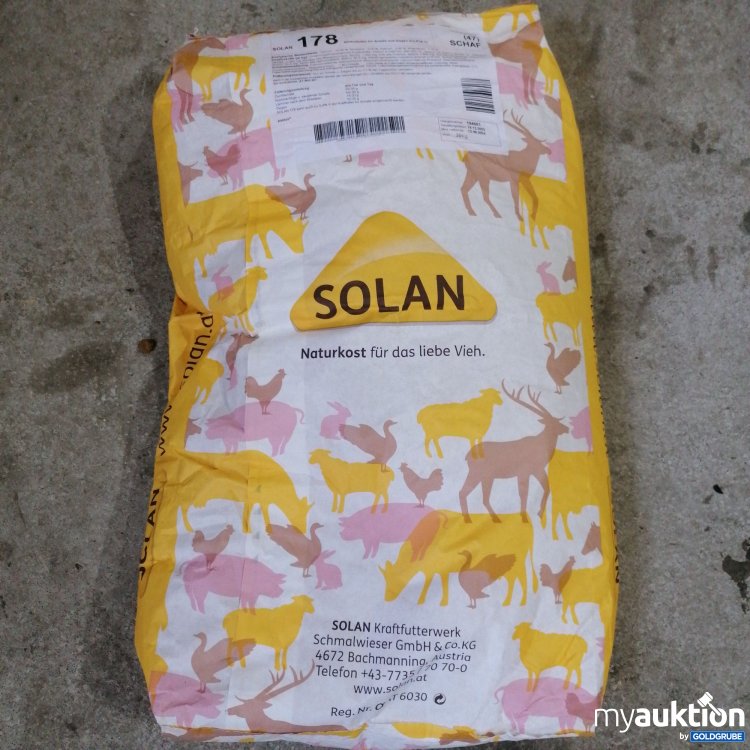 Artikel Nr. 731115: SOLAN Naturkost für Hirsche 30kg 