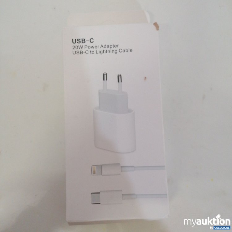 Artikel Nr. 759116: USB-C 20W Power Adapter USB-C Lighting Cable 