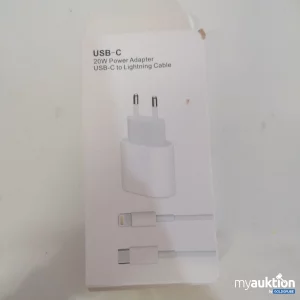 Auktion USB-C 20W Power Adapter USB-C Lighting Cable 