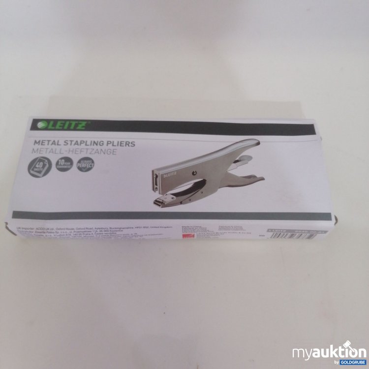 Artikel Nr. 751117: Leitz Metal Stapling Pliers 