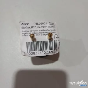 Auktion Kopp Stecker IPO20