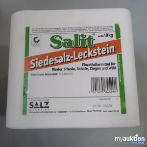 Auktion Salit Siedesalz-Leckstein 10kg