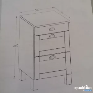 Artikel Nr. 767121: Schrank aus Naurholz 