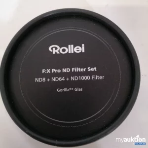 Auktion Rollei f:X Pro ND Filter set 
