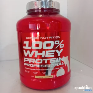 Auktion Scitec Nutrition 100% Whey Protein Vanille 2350g