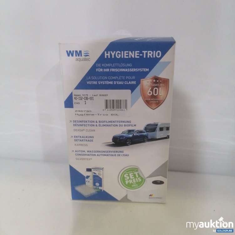 Artikel Nr. 762124: Hygiene-Trio bis 60l