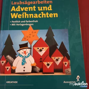 Auktion Laubsägearbeiten Advent und Weihnachten 