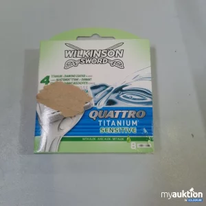 Auktion Wilkinson 4 Quattro Titanium Sensitive 