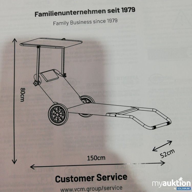 Artikel Nr. 788126: VCM Gartenliege 