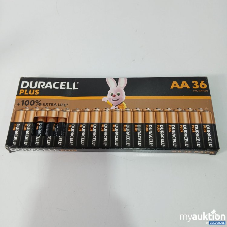 Artikel Nr. 800126: Duracell Plus AA 36 Stück 