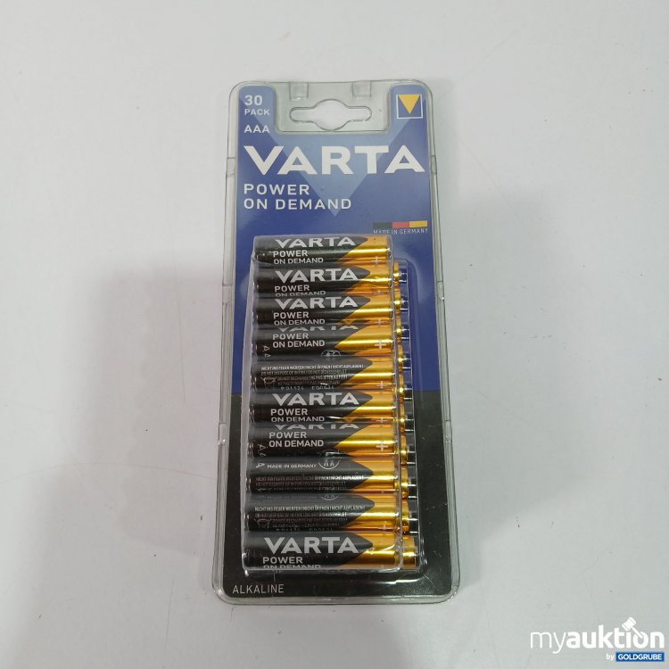 Artikel Nr. 800127: Varta Power AAA 30 Stück 