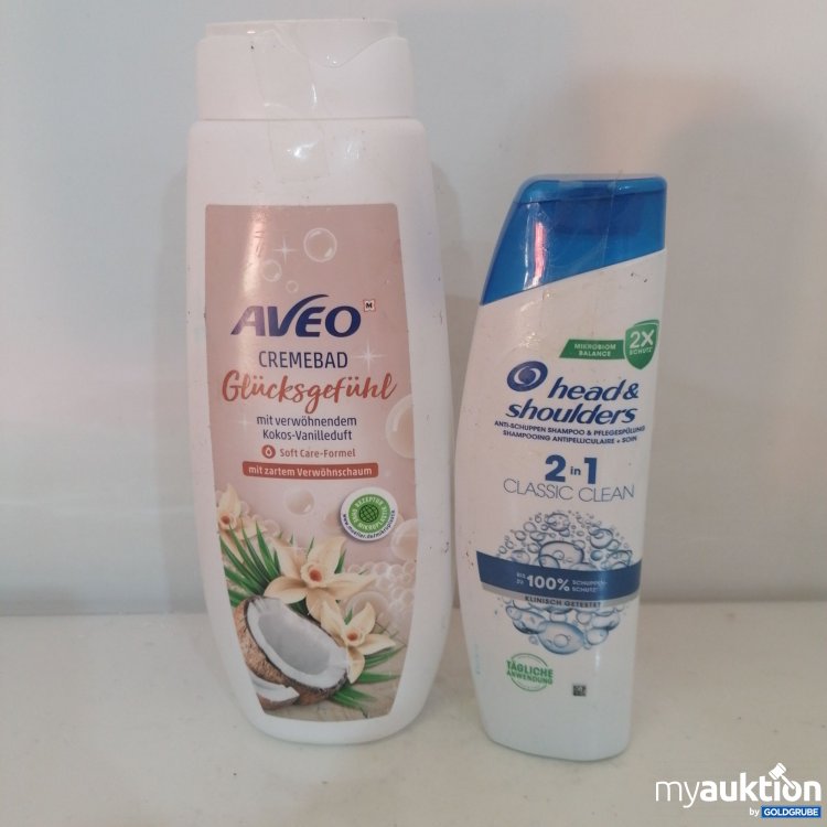 Artikel Nr. 750128: Aveo Cremebad 750ml und Head&Shoulders 2in1 Shampoo 250ml