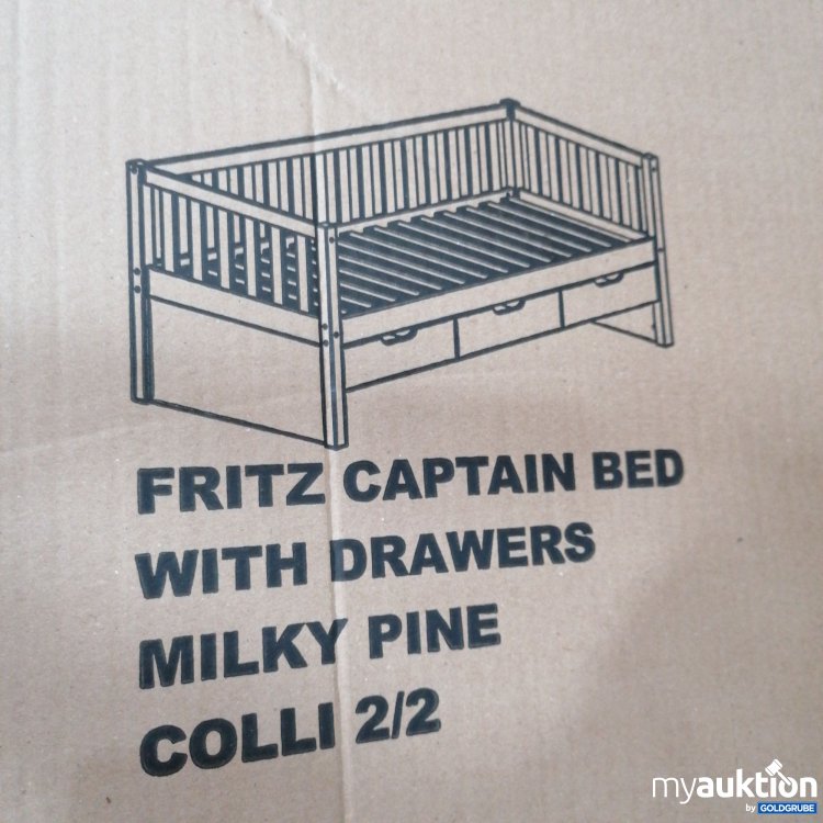 Artikel Nr. 767129: Fritz Captain Bed Milky Pine 