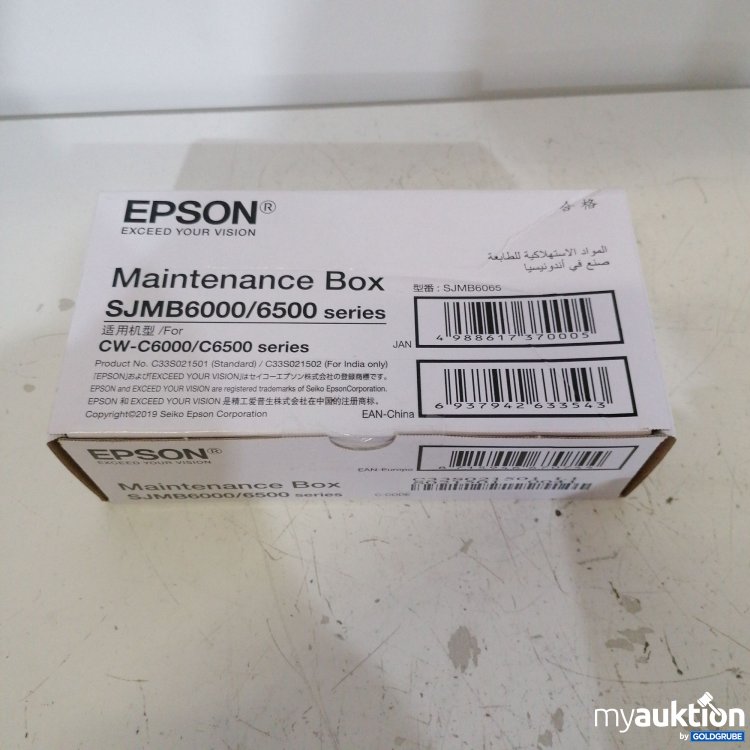 Artikel Nr. 740130: Epson Maintenance Box SJMB6000/6500
