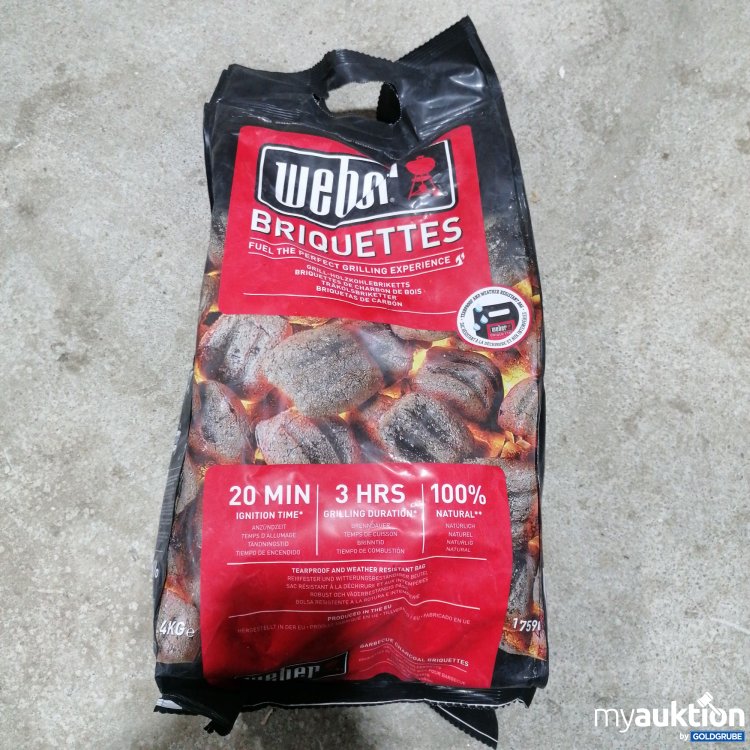 Artikel Nr. 778130: Weber Briquettes 4kg 