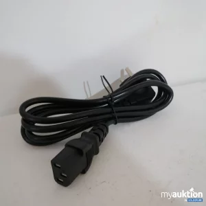 Auktion 250V Netzkabel schwarz 1meter