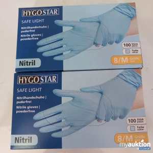 Auktion Hygo Star Nitrilhandschuhe Größe 8/M